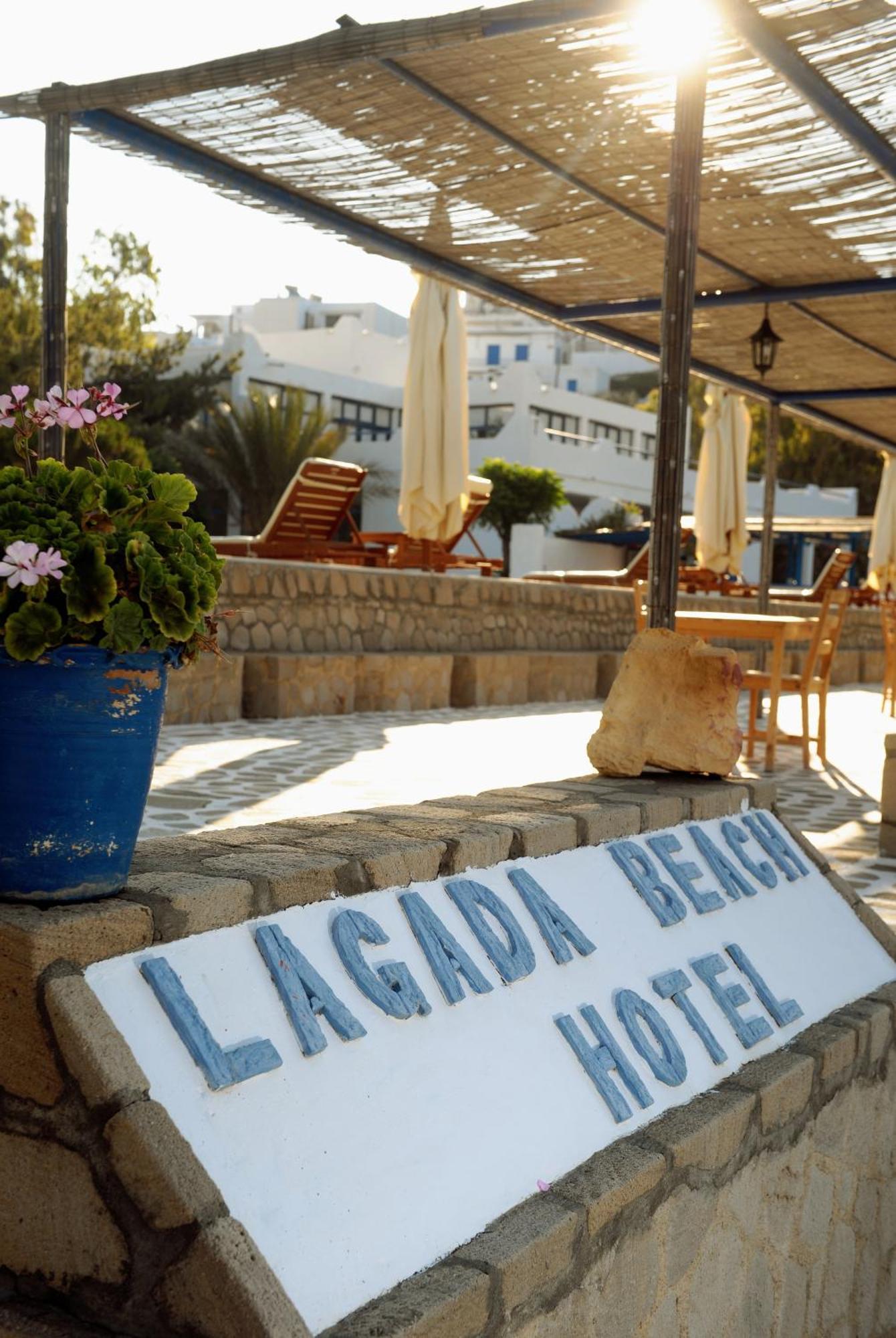 Lagada Beach Hotel Adámasz Kültér fotó